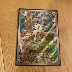 Pokemon TCG - Meowth Illustration Rare - Phantasmal Flames 106/94 - Image 1