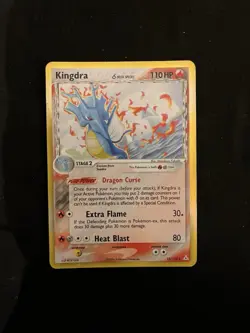 Kingdra Delta Species 10/110 - EX Holon Phantoms - Rare Holo Pokemon Card - 2006 - Image 1