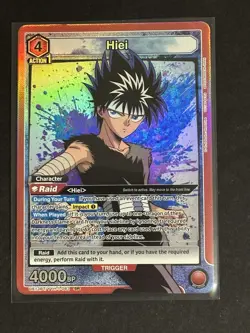 Union Arena Yu Yu Hakusho - Hiei - Super Rare Foil - UE13BT/YYH-1-083 SR - Image 1
