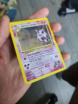 Sabrina's Gengar [SWIRL] - 14/132 - Gym Heroes [Holo] - LP - Pokemon - Read Desc - Image 2