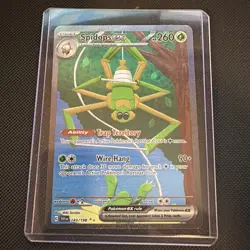 Pokemon TCG Spidops ex Scarlet & Violet Base Set 243/198 Illustration Rare NM - Image 1