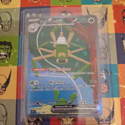 Pokemon TCG Spidops EX Scarlet & Violet Base Set 243/198 Special Illustration - Image 2