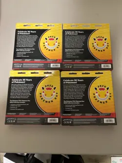 Pokemon TCG Pokemon Day 2026 Box Pikachu Promo Card Coin Boosters 4 Boxes - Image 2