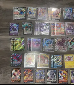 Pokemon TCG Holographic Only GX/V/Shiny/ Promo Lot Of 77 Cards!! - Image 2