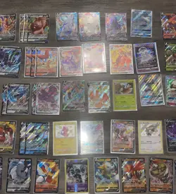 Pokemon TCG Holographic Only GX/V/Shiny/ Promo Lot Of 77 Cards!! - Image 4