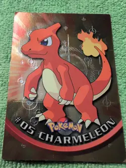 TOPPS CHARMELEON HOLO FOIL CARD NP TV Animation Series 1 Pokemon - Image 1