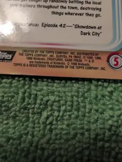 TOPPS CHARMELEON HOLO FOIL CARD NP TV Animation Series 1 Pokemon - Image 3