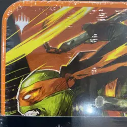 Magic: The Gathering Teenage Mutant Ninja Turtles Tin [Michelangelo] 3 Boosters - Image 3