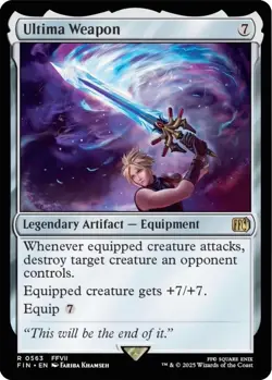 MTG - Ultima Weapon (FIN) - Brand New - NM/NP - Image 1