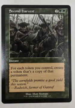 Second Harvest (Retro Frame) Innistrad Remastered Regular - Image 1