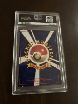 1996 POKEMON JAPANESE BASE SET #4 - CHARMANDER PSA 8 - Image 2