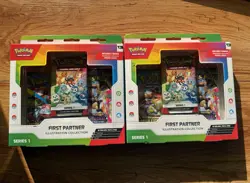 Pokemon First Partner Illustration Collection Series 1 - Lot of 2 SEALED New - Image 1