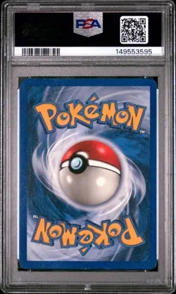 2002 POKEMON LEGENDARY COLLECTION #10 FLAREON-REVERSE FOIL PSA 7 - Image 2