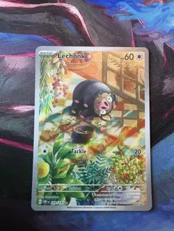 Lechonk 209/197 Pokemon TCG SV03: Obsidian Flames NM - Image 1