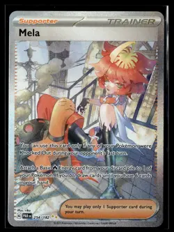 Pokemon TCG SV04: Paradox Rift #254/182 Mela - Image 1