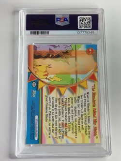 2000 Topps Pokemon TV #OR16 Mandarin Island Miss Match SILVER FOIL PSA 9 MINT - Image 2
