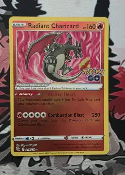 Radiant Charizard - 011/078 - Pokemon GO - Image 1