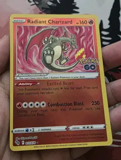 Radiant Charizard - 011/078 - Pokemon GO - Image 3