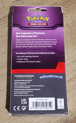 New Pokemon TCG Knock Out Collection 2026 Suicune Box Sealed - Image 2