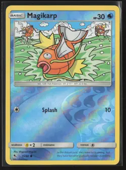 Magikarp 15/68 Common Hidden Fates Pokemon Reverse Holo Near Mint - Image 1
