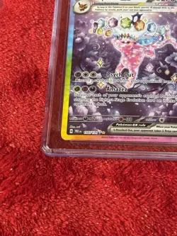 2025 POKEMON PRISMATIC EVOLUTIONS #155/131 ESPEON EX CGC 10 GEM MINT - Image 4