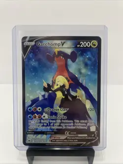 2022 Pokemon Astral Radiance Garchomp V TG23/TG30 Ultra Rare Full Art - Image 1