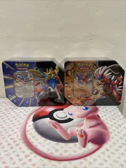 NEW- Pokemon Slashing Legends Zacian & Koraidon Tin Set- Factory Sealed - Image 1