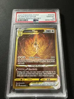 Pokemon Arceus VSTAR (Secret) GG70/GG70 Crown Zenith: Galarian Gallery PSA 10 - Image 1