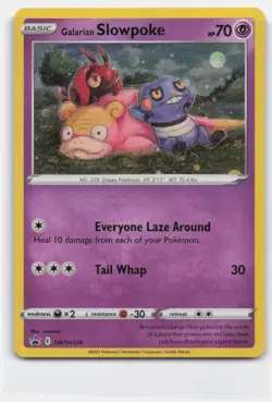 GALARIAN SLOWPOKE SWSH126 HOLO PROMO SWORD & SHIELD PROMO POKEMON - Image 1