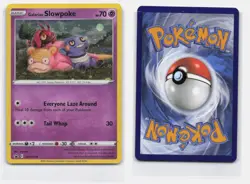 GALARIAN SLOWPOKE SWSH126 HOLO PROMO SWORD & SHIELD PROMO POKEMON - Image 3