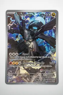 N's Zekrom - #031 (Pokemon Center Exclusive) 031 Me: Mega Evolution Promo Holo - Image 3