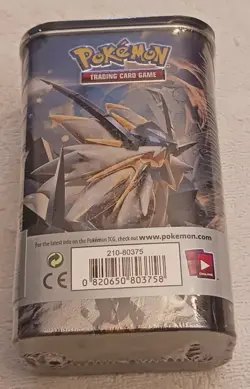 2018 Pokemon Dusk Mane Necrozma GX Prism Tin (NEW-SEALED) - Image 2