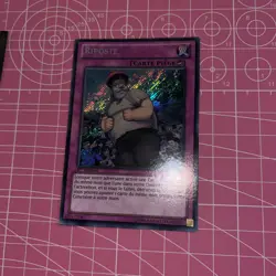 Yugioh FRENCH Retort ABYR Secret Rare NM 1st Ed - Image 2