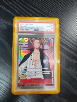 Shanks OP01-120 Alternate Art Secret Rare PSA 10 2022 - Image 4