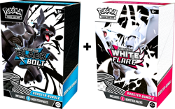 2 Pokemon TCG SV10.5 Black Bolt & White Flare Booster Bundle Lot Sealed New - Image 1