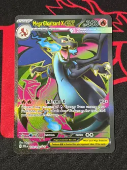 Mega Charizard X ex SR | 109/094 Phantasmal Flames 2025 Pokemon TCG - Image 1