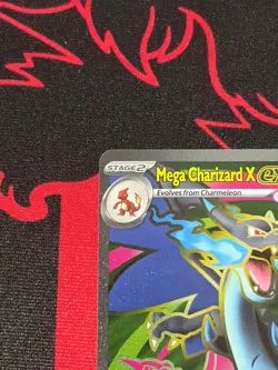 Mega Charizard X ex SR | 109/094 Phantasmal Flames 2025 Pokemon TCG - Image 2