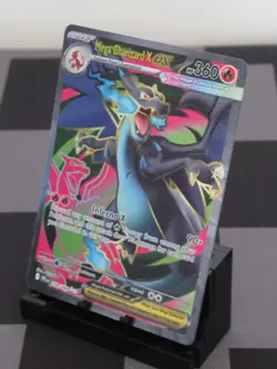 Pokemon TCG Mega Charizard X ex 109/094 Me02: Phantasmal Flames Holo Mint/NM - Image 3