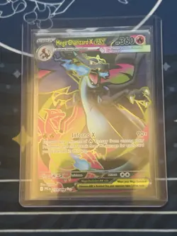 Pokemon TCG Phantasmal Flames - Mega Charizard X EX - 109/094 - NM - English - Image 1