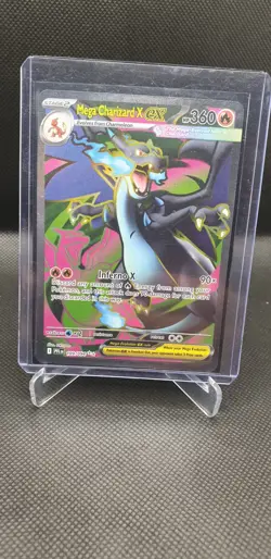 Mega Charizard X ex 109/094 Ultra Rare ME02 Phantasmal Flames Pokemon TCG NM - Image 1
