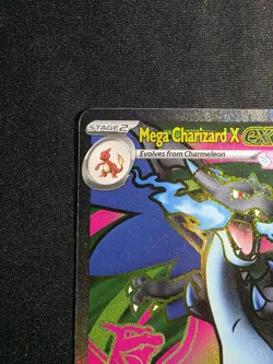 Pokemon TCG Mega Charizard X ex 109/094 Phantasmal Flames Full Art - Image 2