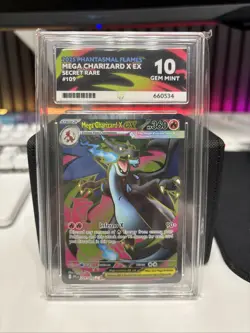 Pokemon TCG Mega Charizard x EX Phantasmal Flames 109/094 Ace 10 Perfect Subs - Image 1