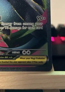 Mega Charizard X ex Ultra Rare 109/094 Pokemon Phantasmal Flames Pokemon TCG NM - Image 4