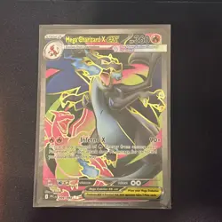 Pokemon TCG Phantasmal Flames Mega Charizard X ex 109/094 - Image 1