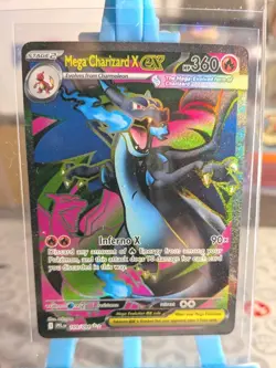 Mega Charizard X EX 109/094 |Pokemon TCG | Phantasmal Flames | - Image 1