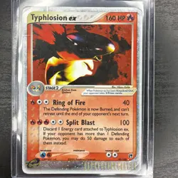 Pokemon - 2003 Typhlosion EX Sandstorm Holo Ultra Rare Card 99/100 - Image 1