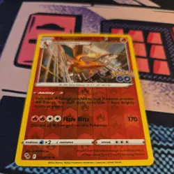 Charizard 010/078 Pokemon GO Reverse Holo Pokemon card - Image 5