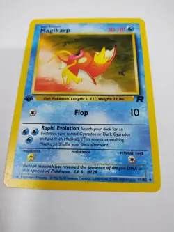 MINT Magikarp 47/82 1st Edition Uncommon Team Rocket Pokemon Card - Image 1