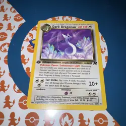 Dark Dragonair 1st Edition 33/82 Team Rocket NM Pokemon Card WOTC A11 - Image 1