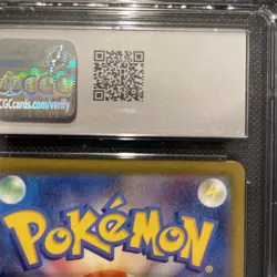 Pokemon TCG Bulbasaur 166/165 Card 151 Art Rare Holo Japanese 2023 CGC 10 - Image 3